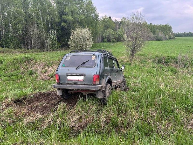 В Пермском крае пьяный водитель на чужой «Ниве» протаранил «Газель»